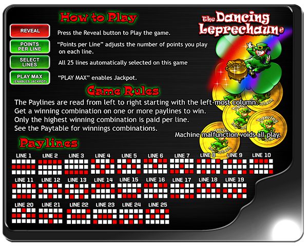 Dancing Leprechaun Slot Machine