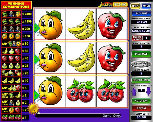 Fruit Craze Slot Machine