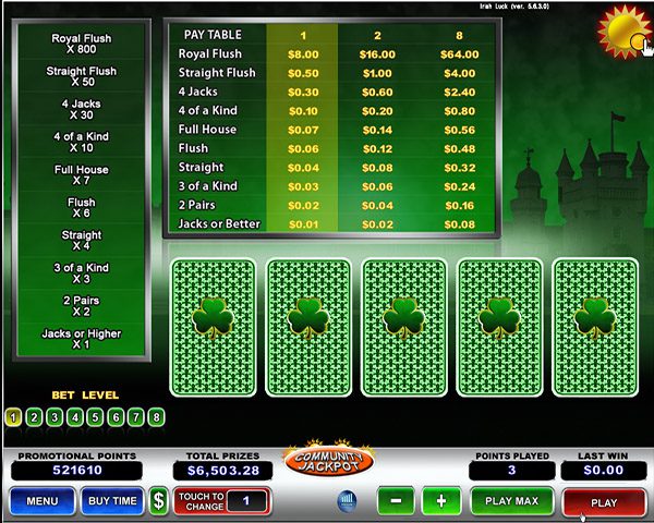 Irish Luck slot machine​