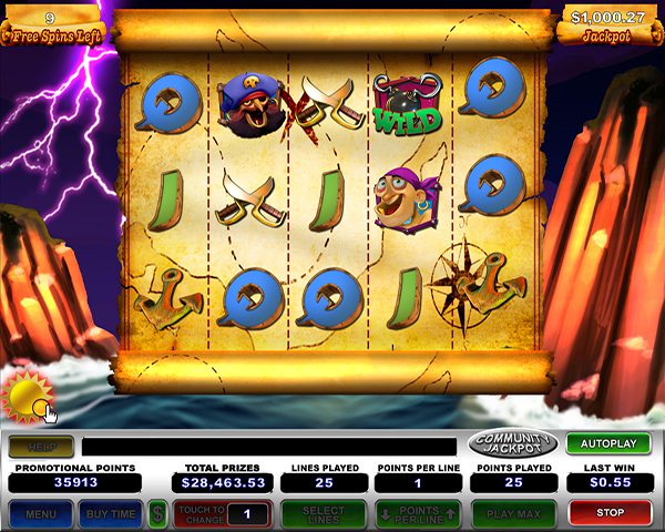 Jolly Roger Slot Machine