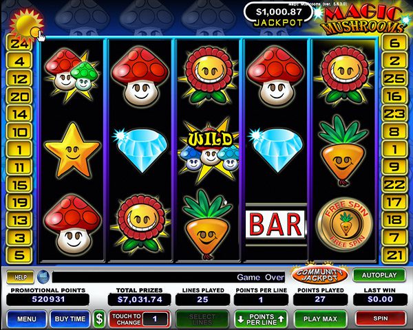 Magic mushroom Slot machine​