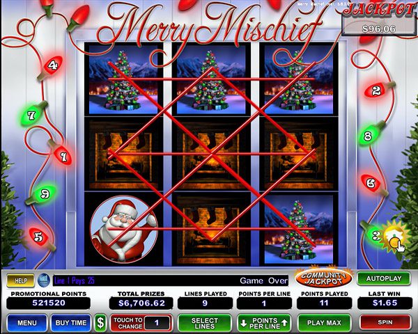 Merry Mischief Slot Machine