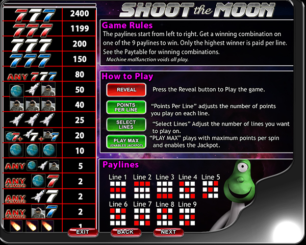 Shoot the Moon Game