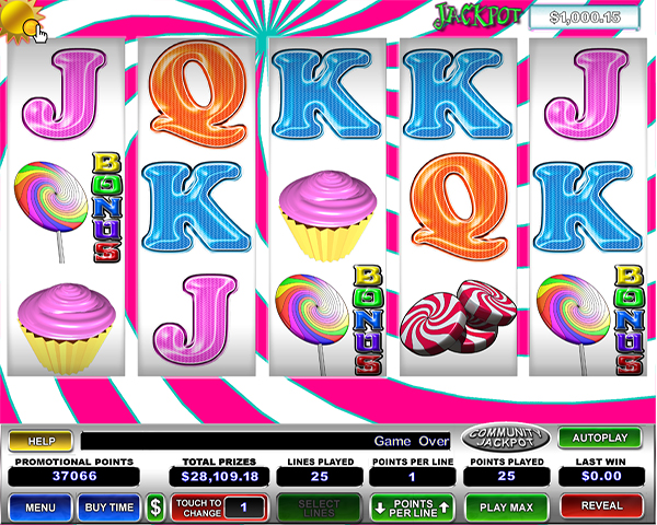 Sugar Bowl Slot Machine