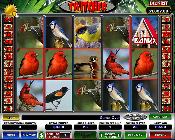 Twitcher Slot Machine Game