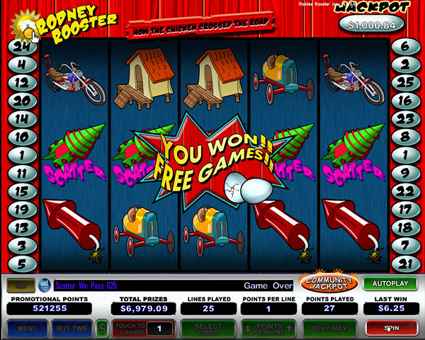 Rodney Rooster slot Game
